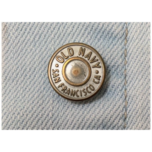 Old Navy Women’s Sleeveless Denim Jacket Vest - Picture 5 of 6